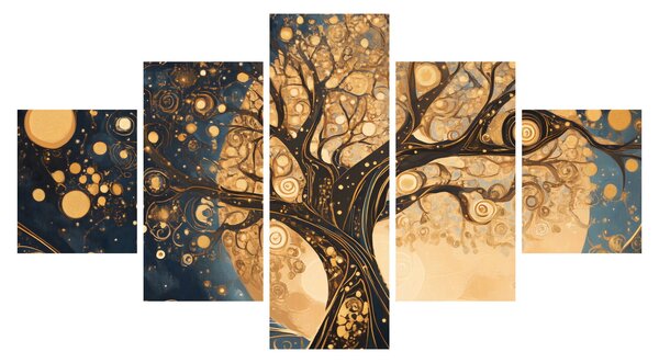Obraz - Surrealistický strom (125x70 cm)