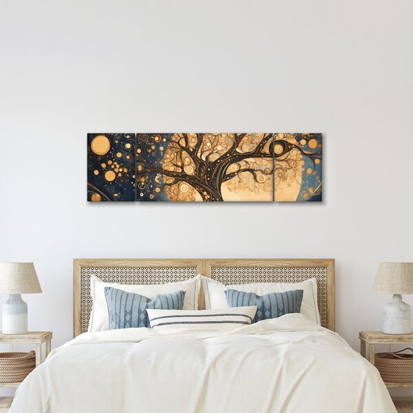 Obraz - Surrealistický strom (170x50 cm)