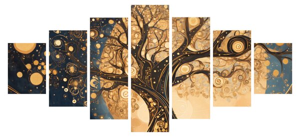 Obraz - Surrealistický strom (210x100 cm)