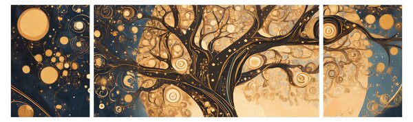 Obraz - Surrealistický strom (170x50 cm)