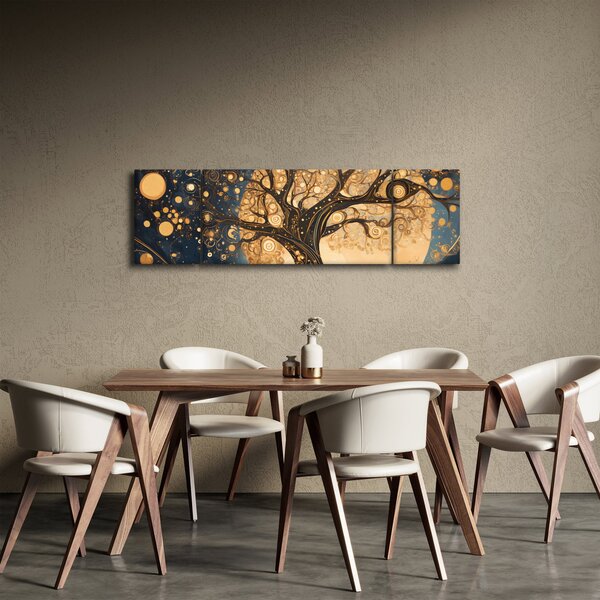 Obraz - Surrealistický strom (170x50 cm)