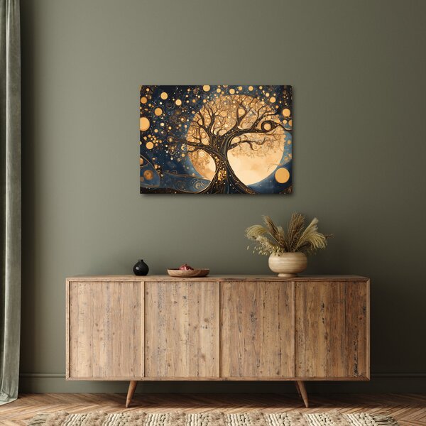 Obraz - Surrealistický strom (70x50 cm)