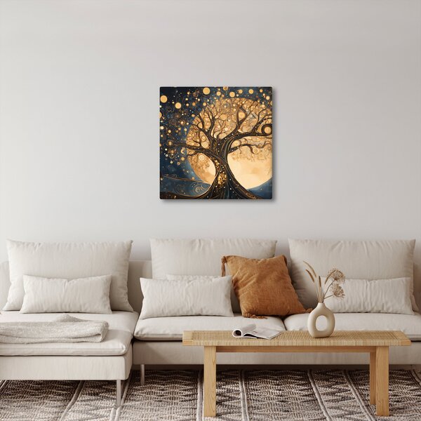 Obraz - Surrealistický strom (30x30 cm)