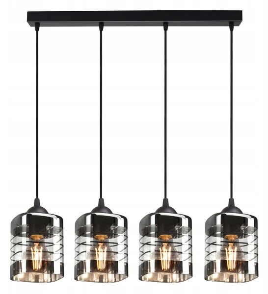 Závěsné svítidlo Luxolar Glass Aluminium 4 -bodové E27