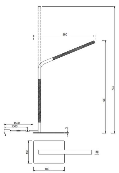 Trio Leuchten 545210131 NORRIS - Stolní stmívatelná lampička v bílé barvě se dřevem, LED 7W, 950lm, 3000K (Moderní lampička na pracovní stůl)