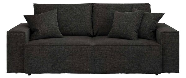 Rozkládací třímístná pohovka Melow s úložným prostorem 250 cm antracit