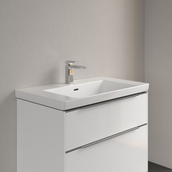 Villeroy & Boch Subway 3.0 umyvadlo 80x47 cm obdélníkový klasický-nábytkový bílá lesk 4A7080R1
