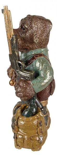 Dekorativní figurka Hnědá Zelená 20x13x32 cm – 20x13x32 cm