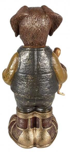 Dekorativní figurka Hnědá Zelená 16x14x34 cm – 16x14x34 cm