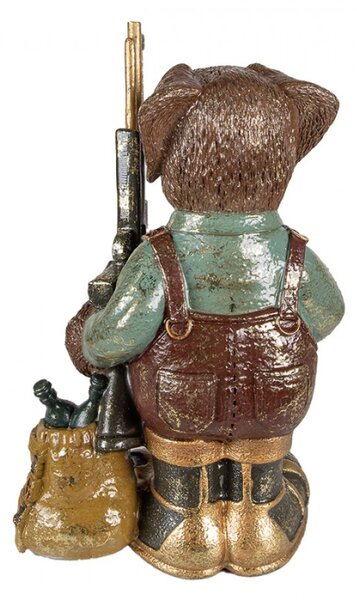 Dekorativní figurka Hnědá Zelená 20x13x32 cm – 20x13x32 cm