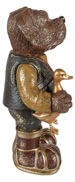 Dekorativní figurka Hnědá Zelená 16x14x34 cm – 16x14x34 cm