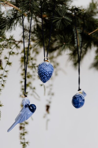 Vánoční ozdoby Blue Collectibles Mini Ornaments – set 3 ks