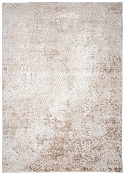 Makro Abra Moderní kusový koberec PORTLAND D161E hnědý bílý Rozměr: 80x150 cm