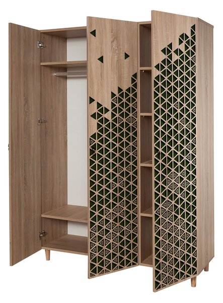 Šatní skříň Modella 121 (dub sonoma). Akce -24%