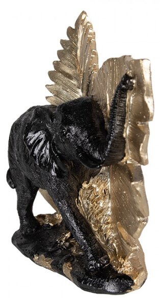 Dekorace Socha Elephant Black 25x10x18 cm – 25x10x18 cm