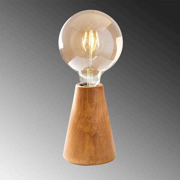 ASIR Stolní lampa KAVUK přírodní dřevo