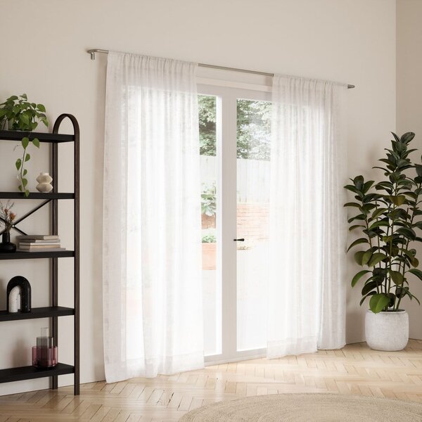 Ocelová roztažitelná garnýž 71 - 122 cm Twilight – Umbra