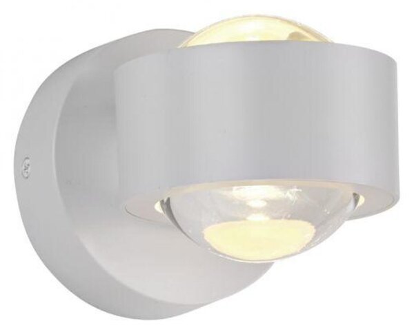 PAUL NEUHAUS JUST LIGHT Kolekce Schöner Wohnen LED nástěnné svítidlo CHIA, bílé, Up- & Down Light 3000K