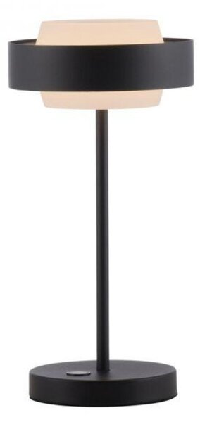 PAUL NEUHAUS JUST LIGHT Kolekce Schöner Wohnen LED stolní lampa Elmo černá dotykový stmívač 3000K