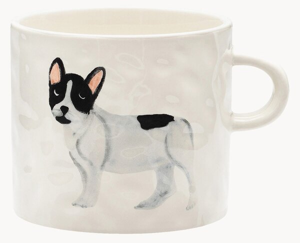 Ručně malovaný keramický hrnek French Bulldog