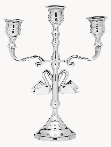 Svícen Argent Swans
