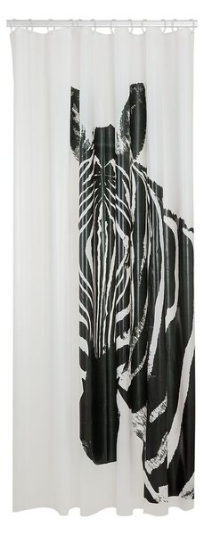 Sealskin Zebra sprchový závěs 200x180 cm bílá 800150