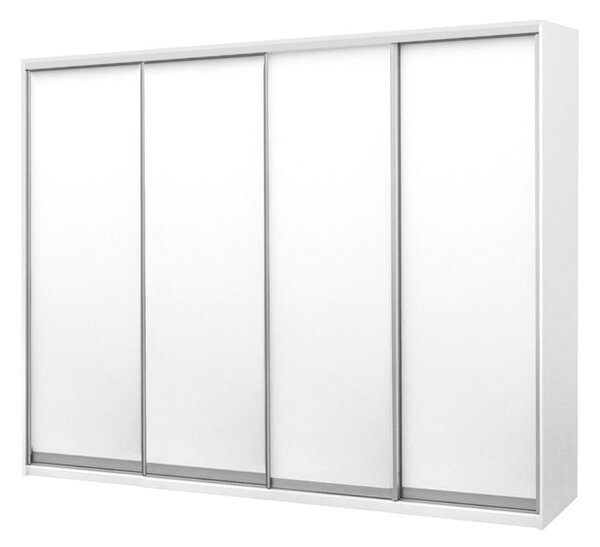 Skříň 4D 2700x2400x600, 4 DTD, bílá
