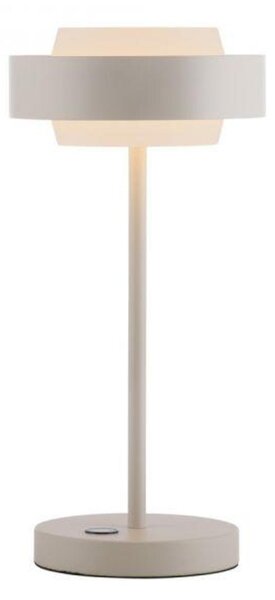 PAUL NEUHAUS JUST LIGHT Kolekce Schöner Wohnen LED stolní lampa Elmo písková barva dotykový stmívač 3000K