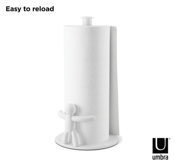 Ocelový držák na kuchyňské utěrky ø 19 cm Buddy – Umbra