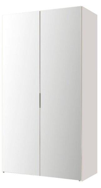 Skříň 2D 100 Zrcadlo, korpus bílý AL Módulní skříň Modus