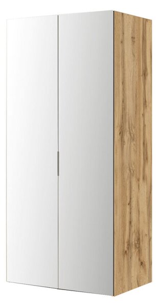 Skříň 2D 100 Zrcadlo, korpus dub appalache AL Módulní skříň Modus