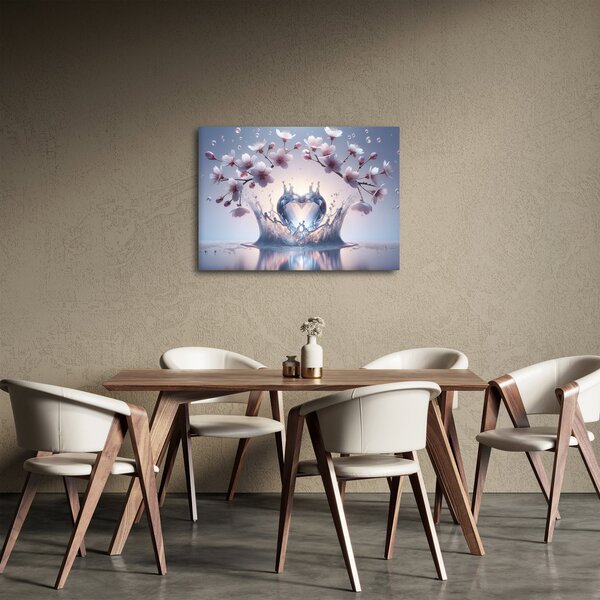 Obraz - Diamantové srdce (70x50 cm)