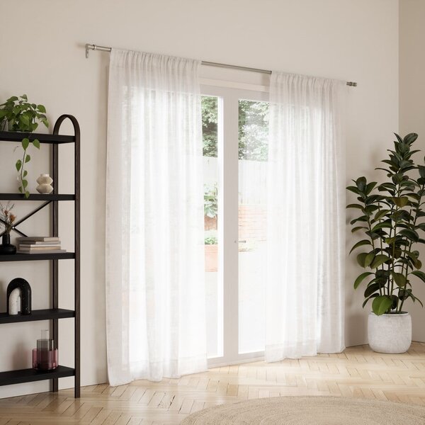 Roztažitelná garnýž z nerezové oceli 168 - 305 cm Cappa – Umbra