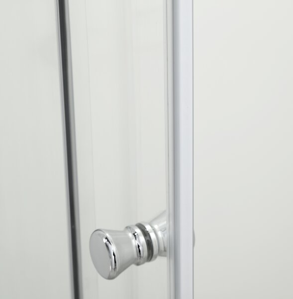 Hagser Ava sprchové dveře 100 cm posuvné chrom lesk/průhledné sklo HGR10000021