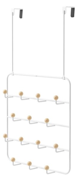 Bílý přírodní kovový věšák na dveře 36 cm Estique – Umbra