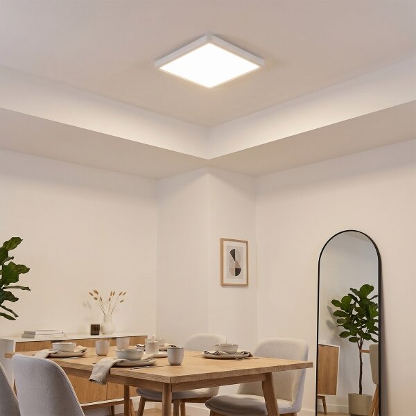 Brilagi - LED Stropní svítidlo ESTELA SQUARE LED/24W/230V 31x31 cm bílá