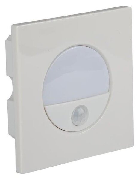 LED Schodišťové svítidlo s pohybovým senzorem LED/3W/230V 4000K bílá