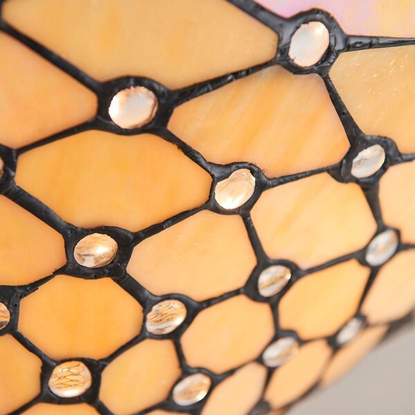 Endon 64300 - Přisazený lustr Tiffany PEARL 3xE27/60W/230V pr. 37 cm