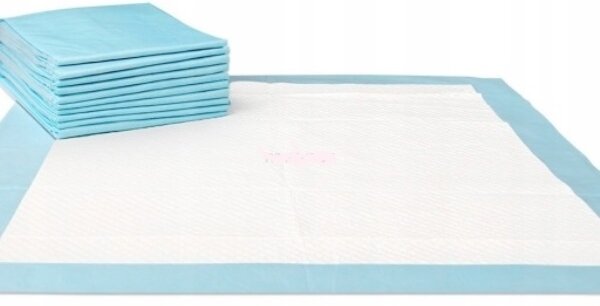 ISO Absorpční hygienické podložky pro psy a jiné domácí mazlíčky 60 × 90 cm, 20 ks