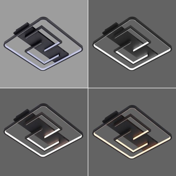 Brilagi - LED Stmívatelné stropní svítidlo FLARE LED/34W/230V 3000-6000K + DO