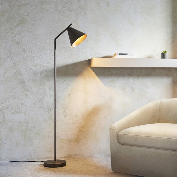 Endon 102895 - Stojací lampa CAPE 1xE27/10W/230V bronzová