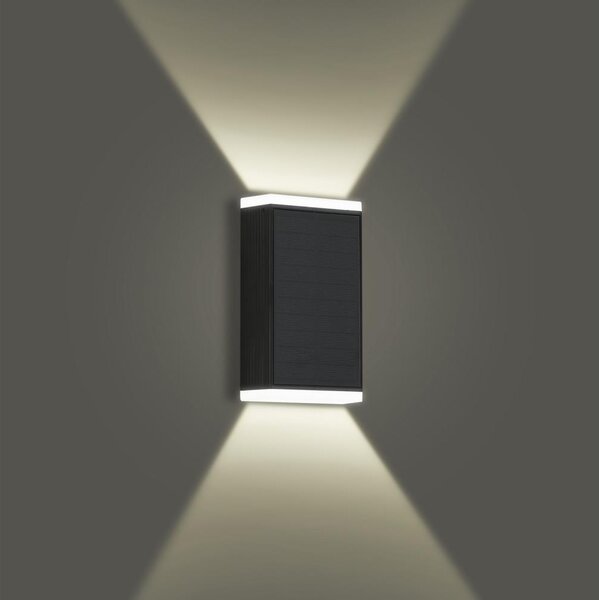 Brilagi - LED Solární nástěnné svítidlo SUN GUARD LED/2W/3,7V 2000 mAh IP45