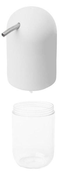 Bílý plastový dávkovač mýdla 230 ml Touch – Umbra