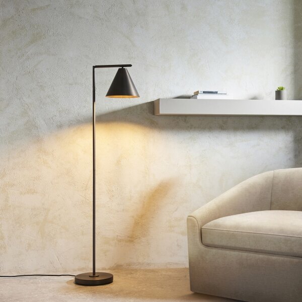 Endon 102895 - Stojací lampa CAPE 1xE27/10W/230V bronzová