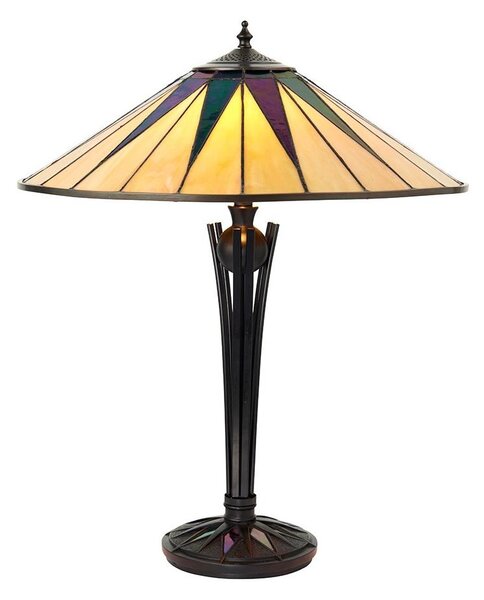 Endon 64045 - Stolní lampa DARK STAR 2xE27/60W/230V pr. 49 cm