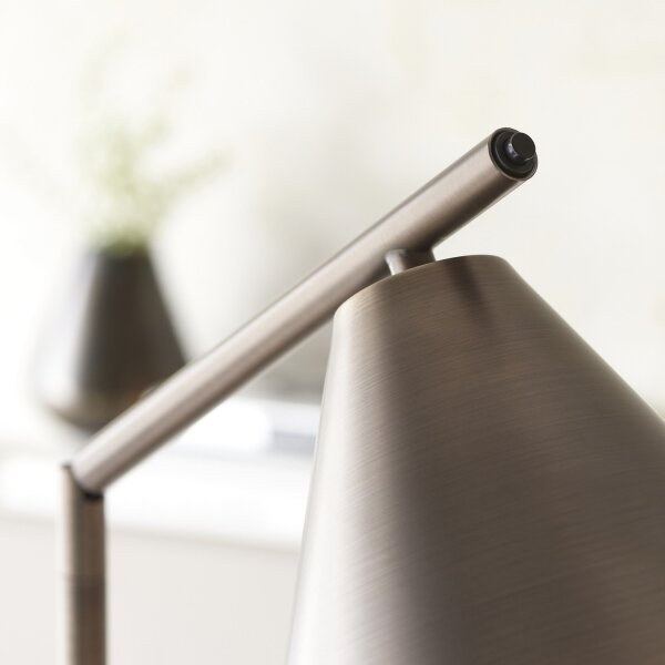 Endon 102895 - Stojací lampa CAPE 1xE27/10W/230V bronzová