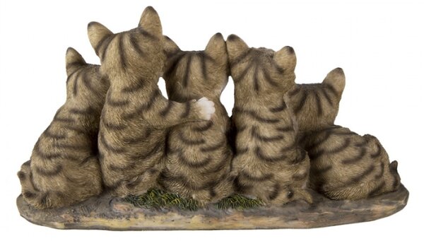 Dekorativní soška malých koťátek – 32x13x16 cm