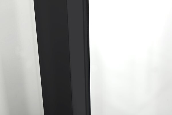 Hagser Alena sprchové dveře 130 cm posuvné černá matný/průhledné sklo HGR19000021