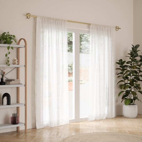 Ocelová roztažitelná garnýž 107 - 305 cm Ringlet – Umbra