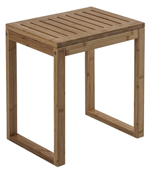 Gedy Gedy, HIMALAYA koupelnová židle, 39,5x44,3x29,5cm, bambus, 3072